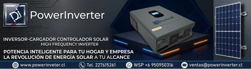 INVERSOR CARGADOR CONTROLADOR SOLAR MPPT - PWM